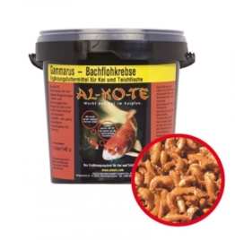 Koifutter Alkote Gammarus-Bachflohkrebse (140 g) für Teich