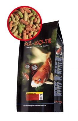 Koifutter Alkote Teichsticks bunt mit Vitalsticks (5 kg / 4 mm) für alle Teichfische kaufen