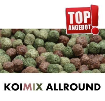 Koifutter KOI PONDLIFE Koifutter Allround Ø 3-6mm gemischt 5 Sorten Mix Koifutter Fischfutter 15 Kg kaufen