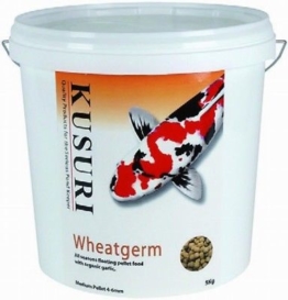 Kusuri Wheatgerm Premium-Koifutter (5kg / 6mm) Ganzjahresfutter Sommer+Winter !