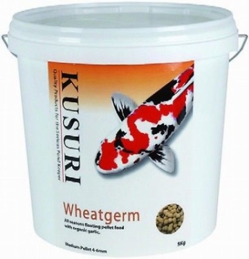 Kusuri Wheatgerm Premium-Koifutter (5kg / 6mm) Ganzjahresfutter Sommer+Winter !