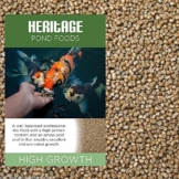 Heritage Premium-Fischfutter in Pelletform für Koi, Gartenteich, Wachstum, hoher Proteingehalt - 1