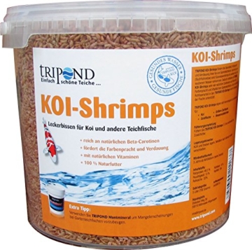 TRIPOND KOI-Shrimps Zusatzfutter 5L - 1
