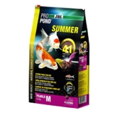 JBL 4123100 Sommerfutter Koi, Schwimmende Futterperlen, Saisonfutter, ProPondSummer, Größe M, 8200 g - 1