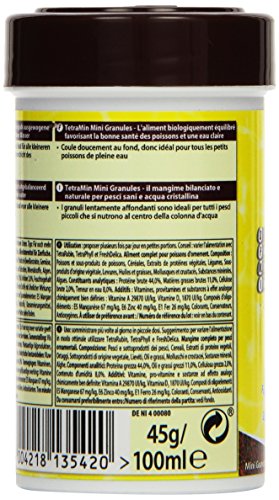 TetraMin Mini Granules (Hauptfutter in Granulatform für kleine Zierfische wie z.B. Salmler und Barben), 100 ml Dose - 3