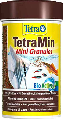 TetraMin Mini Granules (Hauptfutter in Granulatform für kleine Zierfische wie z.B. Salmler und Barben), 100 ml Dose - 1