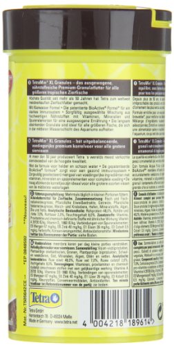 TetraMin XL Granules (Hauptfutter in Granulatform für alle größeren Zierfische wie Salmler und Barben, Plus Präbiotika für verbesserte Futterverwertung), 250 ml Dose - 7