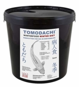 Tomodachi Koifutter, Winterfutter für Koi, sinkende Koipellets, kräfteschonend, Sinkfutter, Energiefutter Koi, arktische Rohstoffe, hochverdaulich bei Kälte, Koisinkfutter Winter Diet 3kg Eimer 5mm - 1