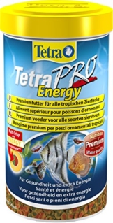 Tetra Pro Energy Premiumfutter (für alle tropischen Zierfische, mit Energiekonzentrat für extra Wohlbefinden, Vitaminstabilität und hoher Nährwert), 500 ml Dose - 1