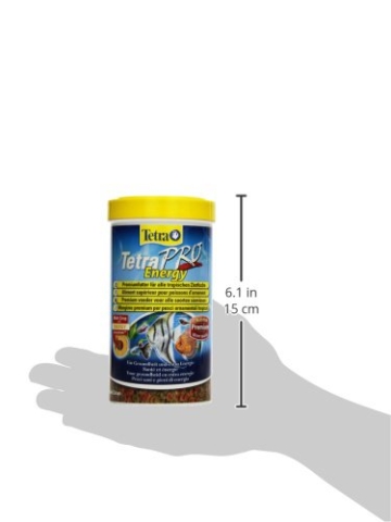 Tetra Pro Energy Premiumfutter (für alle tropischen Zierfische, mit Energiekonzentrat für extra Wohlbefinden, Vitaminstabilität und hoher Nährwert), 500 ml Dose - 7