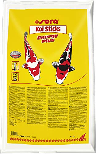 sera 07197 KOI sticks energy plus (5 kg) 40 l ein Koifutter bzw. Energiefutter für Koi mit Weizenkeimen - 1