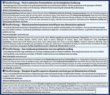 Tetra Pro Energy Premiumfutter (Flockenfutter für alle tropischen Zierfische, Fischfutter mit Energiekonzentrat für gesteigerte Vitalität), verschiedene Größen - 4