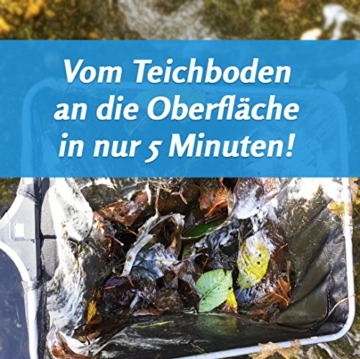 KOIPON Oxalit Teichschlammentferner 1 kg zur Teich Reinigung von Laub, Teich Schlamm und Ablagerungen wirkt innerhalb weniger Minuten - 3