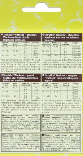 TetraMin Weekend Wochenendfutter (kompakte Futtersticks für die Versorgung aller Zierfische am Wochenende bzw. Über Zeitraum der Abwesenheit bis zu 6 Tagen), 20 Stück - 4