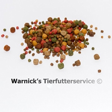 Warnicks Tierfutterservice Koifutter 3-6mm gemischt 5-Sorten-Mix 15Kg - 1