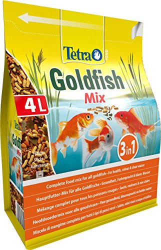 Tetra Pond Goldfish, Hauptfutter für alle Goldfische und Kaltwasserfische im Gartenteich, verschiedene Sorten - 4
